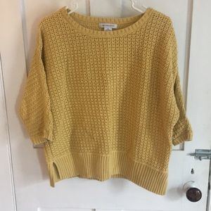 Yellow sweater